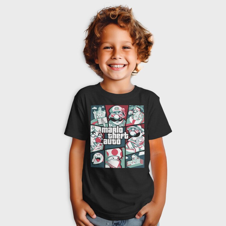 Mario Bros Adventure, Tricou Copii
