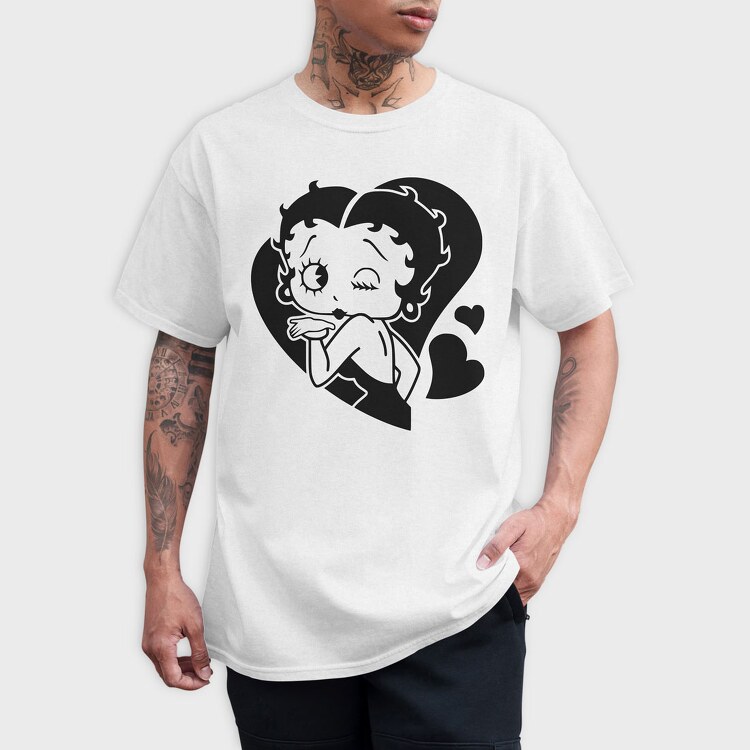 Betty Boop 54, Tricou Barbati (Unisex)