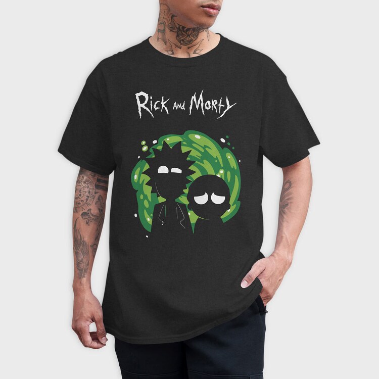 Rick and Morty 17, Tricou Barbati (Unisex)