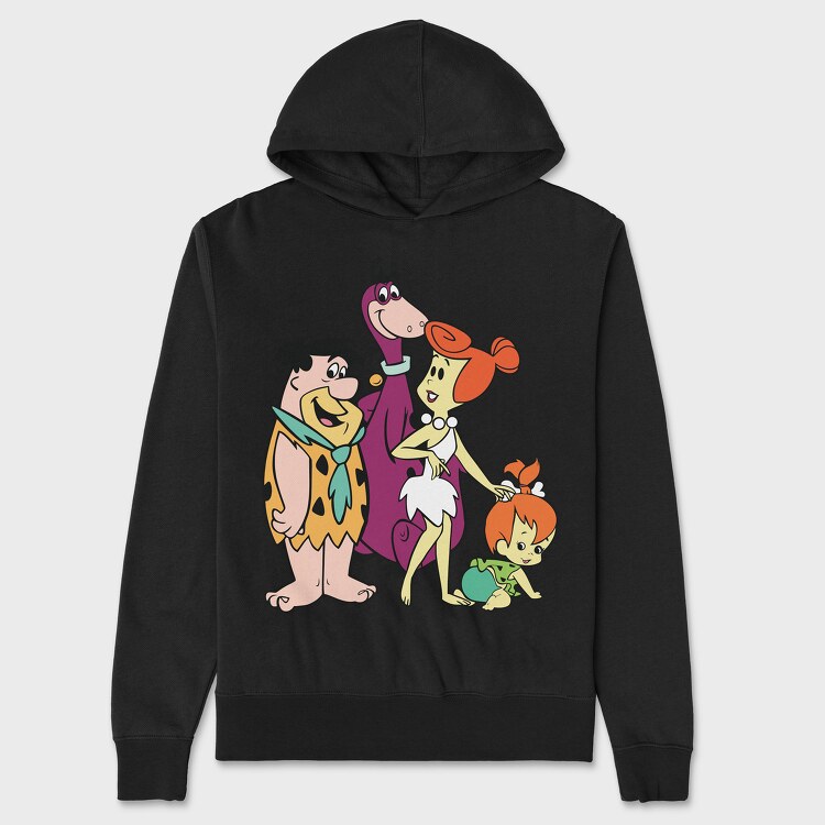 The Flintstones 16, Hanorac Oversize Barbati (Unisex)