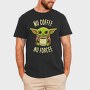 Baby Yoda Coffee, Tricou Barbati (Unisex)