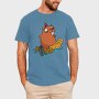 Surfing Beaver, Tricou Barbati (Unisex)
