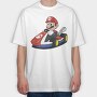 Mario Kart Race, Tricou Oversize Barbati (Unisex)