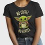 Baby Yoda Coffee, Tricou Femei