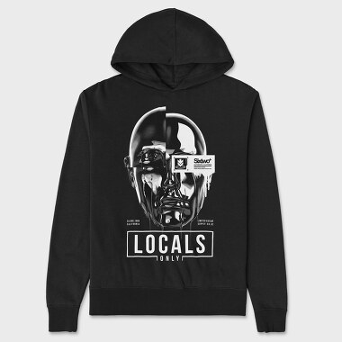 Locals Only 2, Hanorac Oversize Barbati (Unisex)