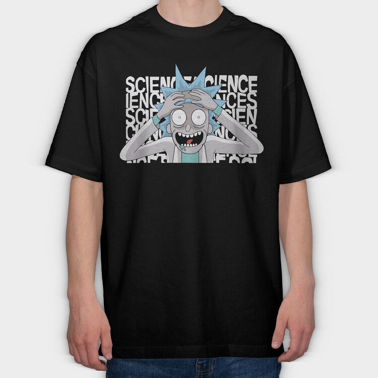 Science Headache, Tricou Oversize Barbati (Unisex)