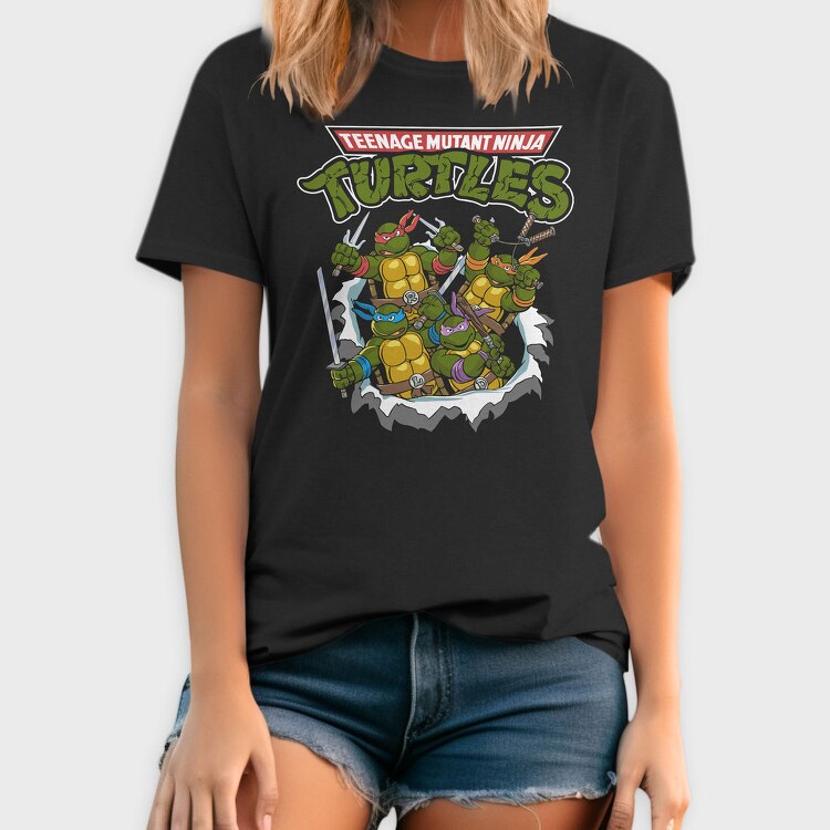 Teenage Mutant Ninja Turtles 4, Tricou Barbati (Unisex)