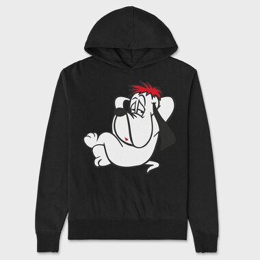 Cartoon Retro Droopy 3, Hanorac Oversize Barbati (Unisex)