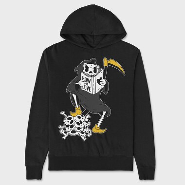 Hanorac Barbati (Unisex), Grim Reaper Reading