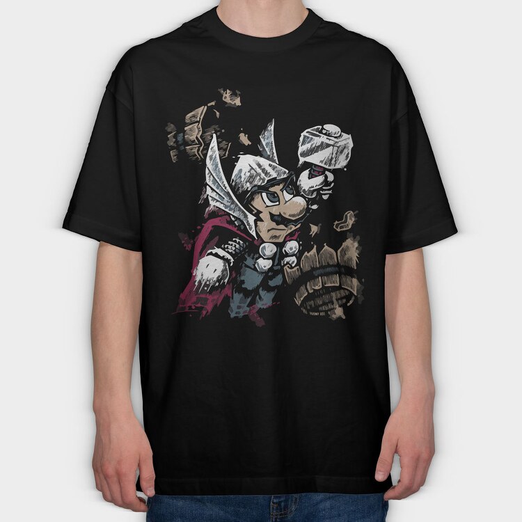 Scream Of The Wolf, Tricou Oversize Barbati (Unisex)