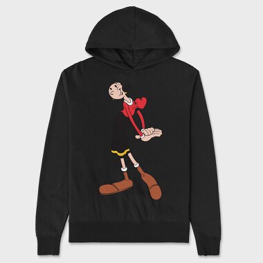 Popeye 3, Hanorac Oversize Barbati (Unisex)