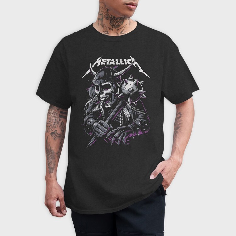 Metallica Warrior, Tricou Barbati (Unisex)