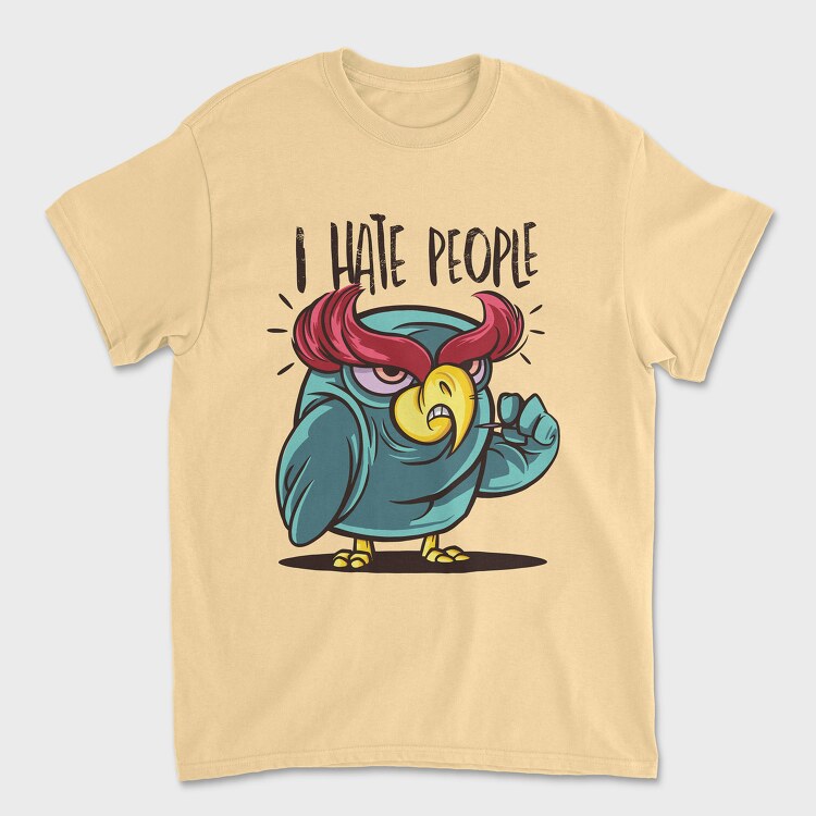 Owl, Tricou Barbati (Unisex)