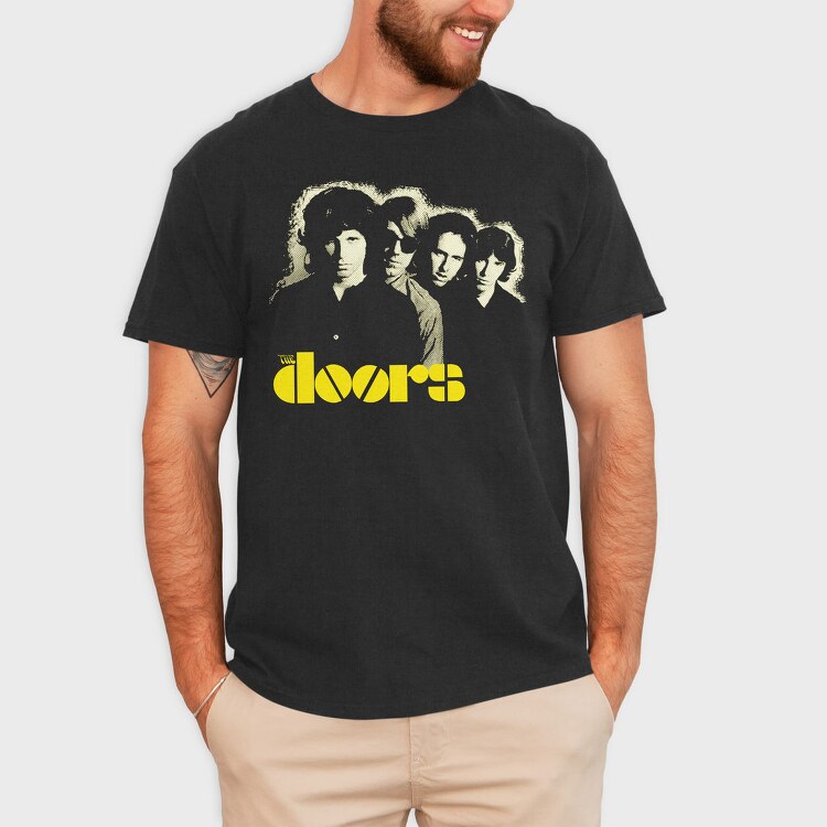 The Doors Band, Tricou Barbati (Unisex)