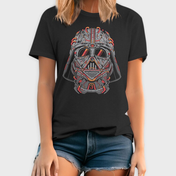 Darth Vader Map, Tricou Barbati (Unisex)