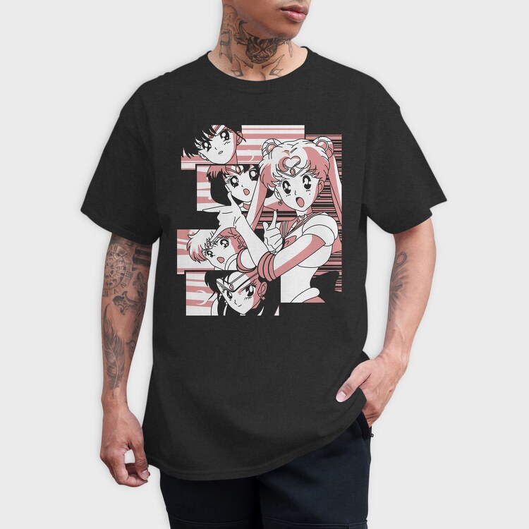 Pink Phoenix Roar, Tricou Barbati (Unisex)