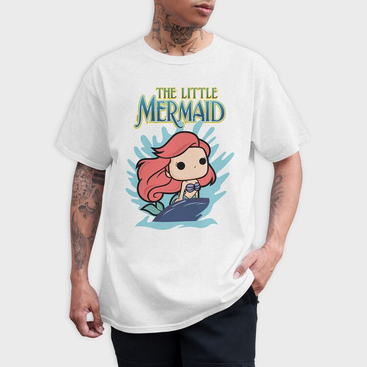 The Little Mermaid, Tricou Barbati (Unisex)