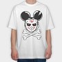 Deadmau5 Skull, Tricou Oversize Barbati (Unisex)