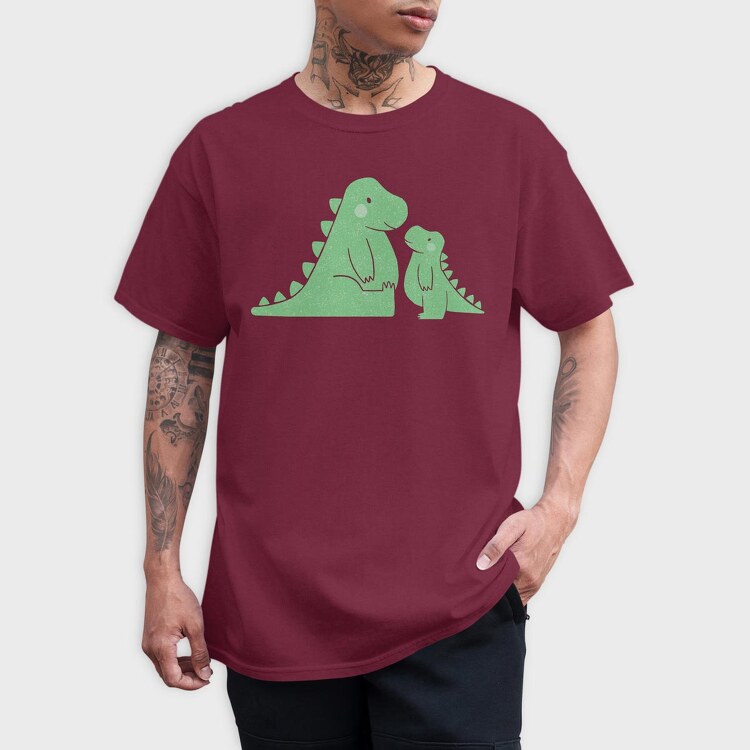 Cute Dinosaur, Tricou Barbati (Unisex)