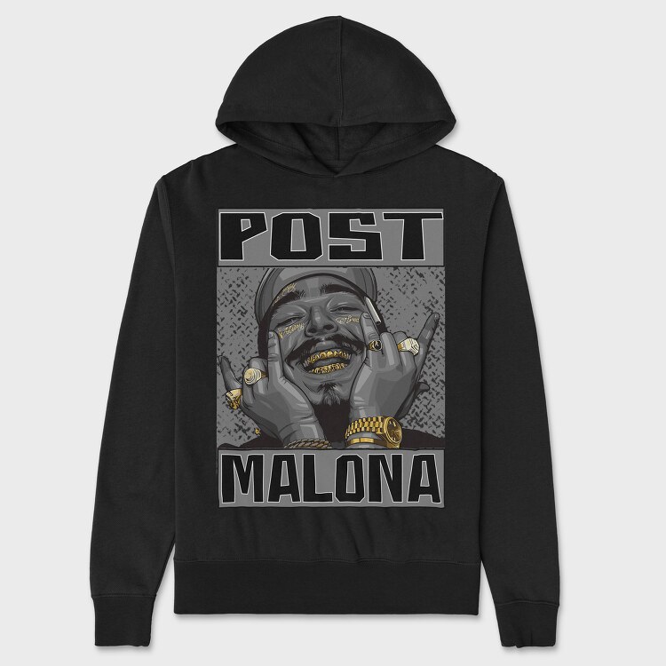 Post Malone 2, Hanorac Oversize Barbati (Unisex)