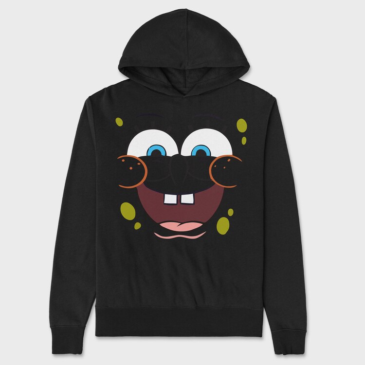 Hanorac Barbati (Unisex), SpongeBob face 10