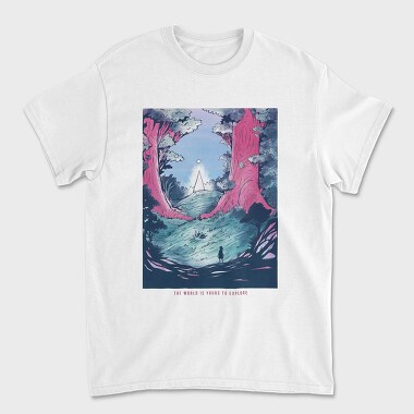 Tricou Barbati (Unisex), Fantasy_Landscape_03