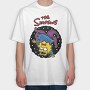 The Simpsons Maggie, Tricou Oversize Barbati (Unisex)