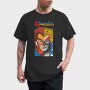 Thundercats Split Face, Tricou Barbati (Unisex)