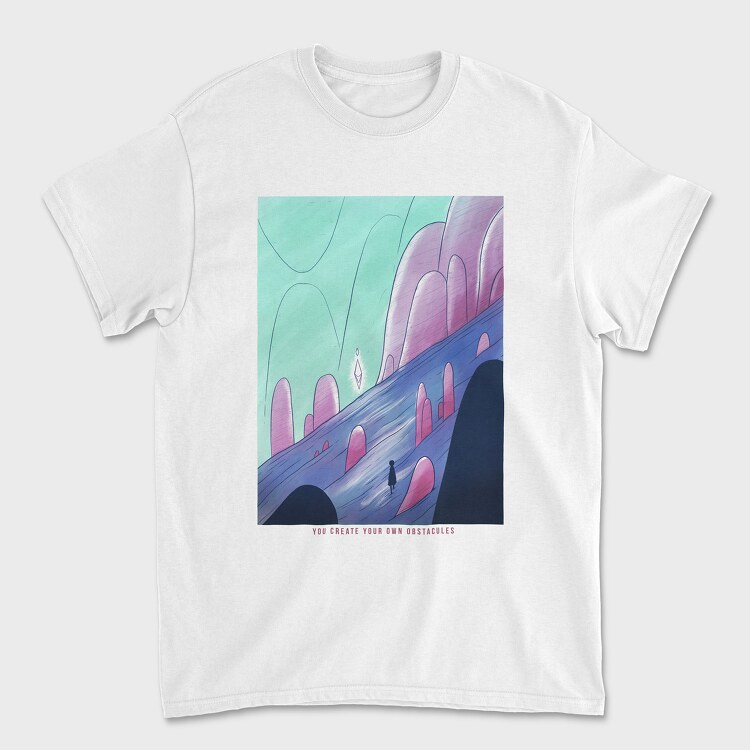 Tricou Barbati (Unisex), Fantasy_Landscape_10