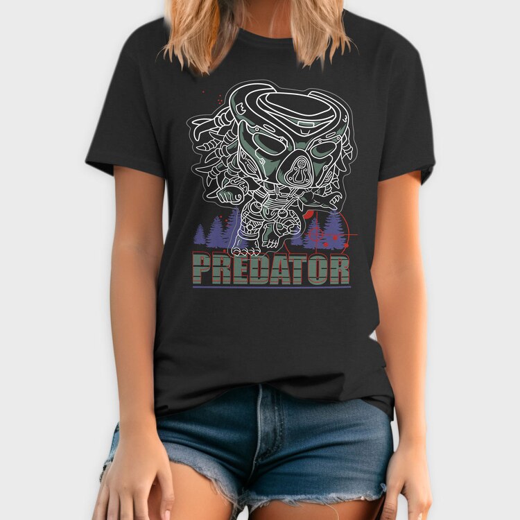 Predator Forest Hunt, Tricou Barbati (Unisex)
