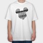 Mickey Mouse Maze, Tricou Oversize Barbati (Unisex)