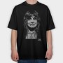 Tongue Out T Shirt, Tricou Oversize Barbati (Unisex)