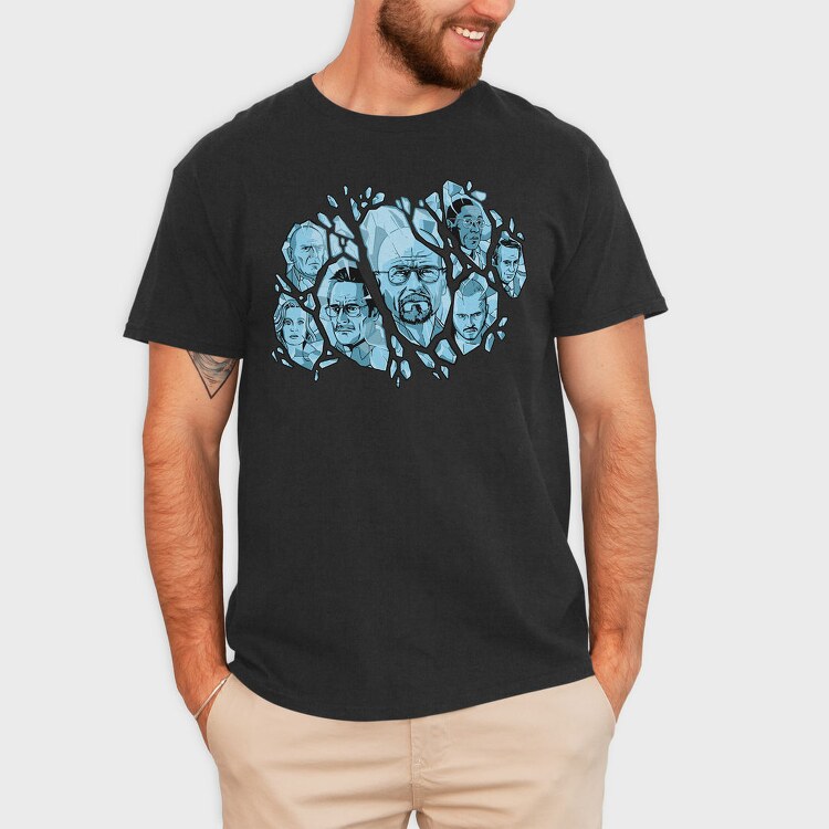 Ice Crystal Heads, Tricou Barbati (Unisex)