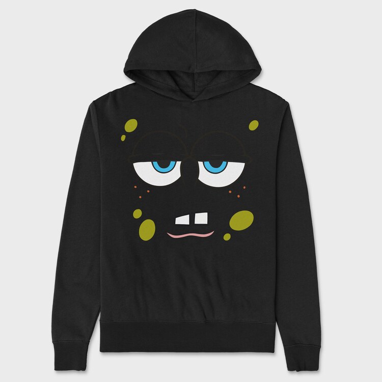 Hanorac Barbati (Unisex), SpongeBob face 5