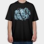Ice Crystal Heads, Tricou Oversize Barbati (Unisex)