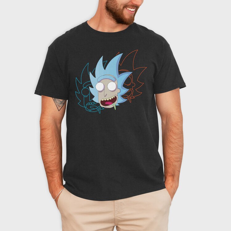 Ice Demon Scream, Tricou Barbati (Unisex)