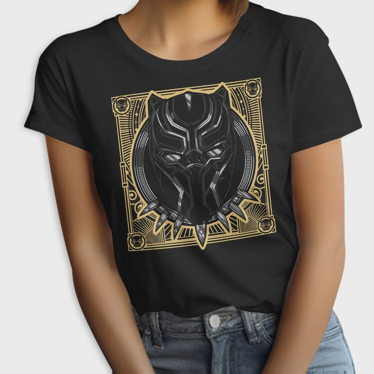 Black Panther Mask 1, Tricou Femei