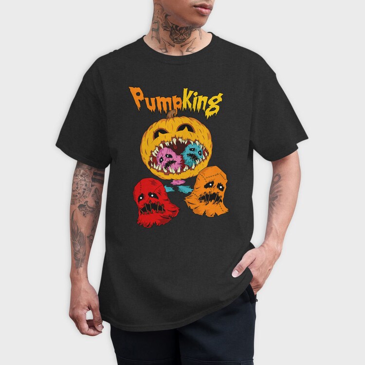 Pumpking Horror, Tricou Barbati (Unisex)