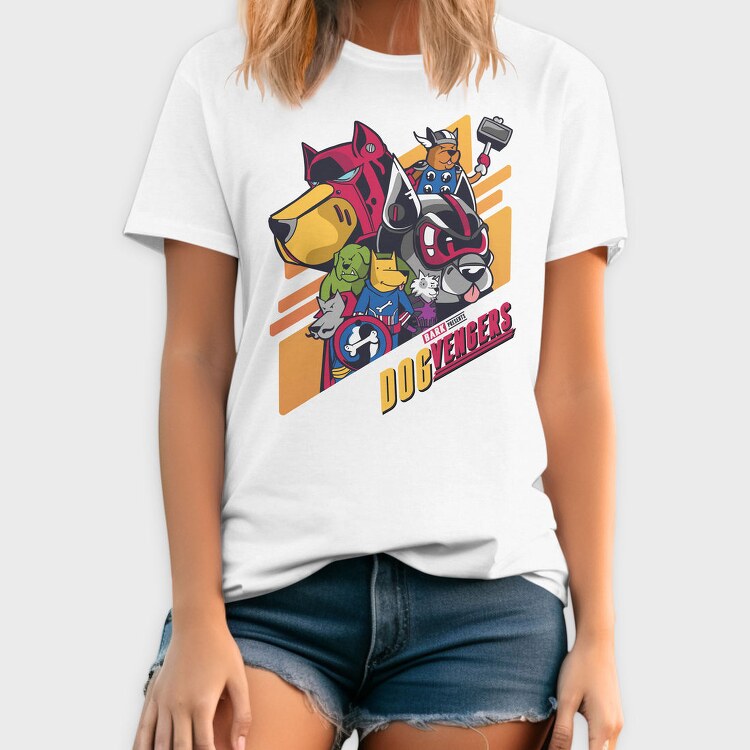 Dogvengers Bark, Tricou Barbati (Unisex)