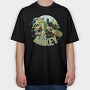Mikey Ninja Turtle, Tricou Oversize Barbati (Unisex)