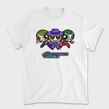 The Powerpuff Girls Joker, Tricou Barbati (Unisex)