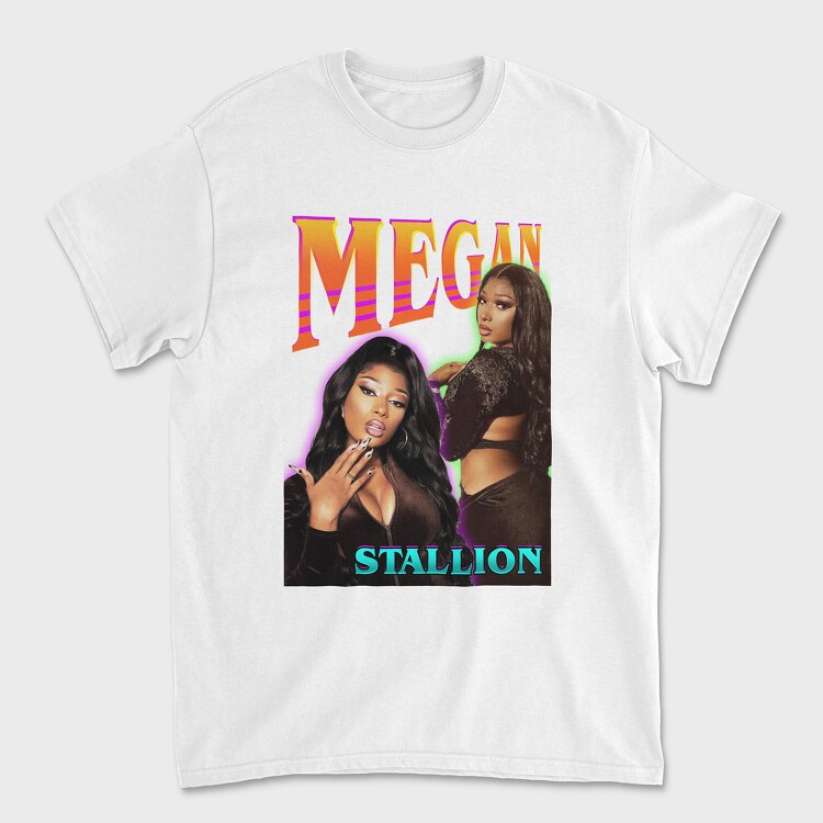 Megan Stallion, Tricou Barbati (Unisex)