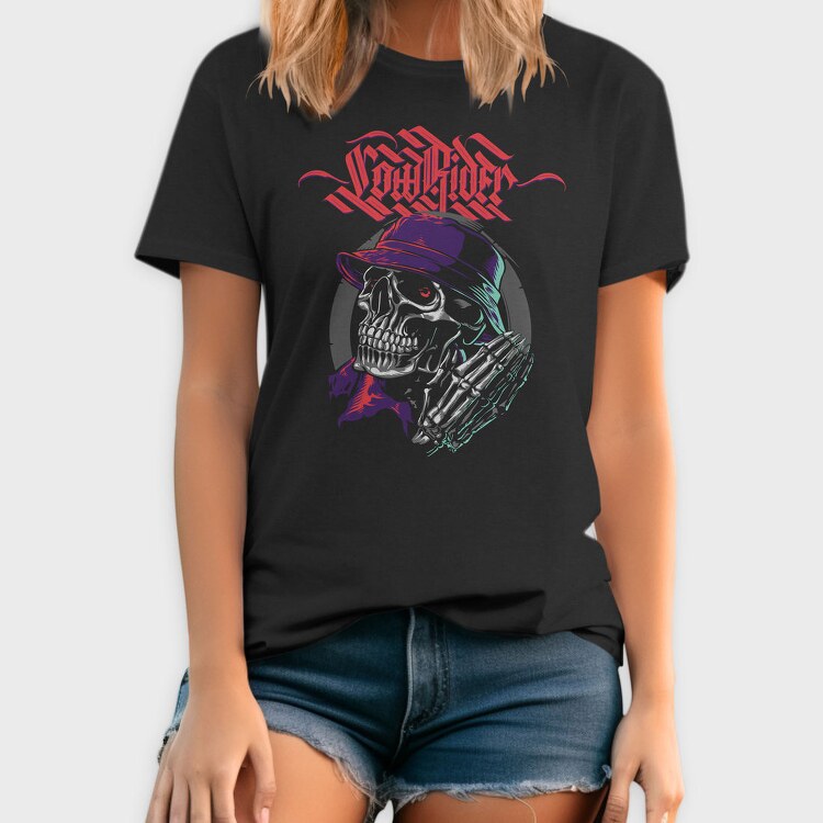 Skull Rider, Tricou Barbati (Unisex)