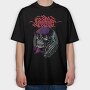 Skull Rider, Tricou Oversize Barbati (Unisex)