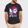 Purple Fox Howl, Tricou Barbati (Unisex)