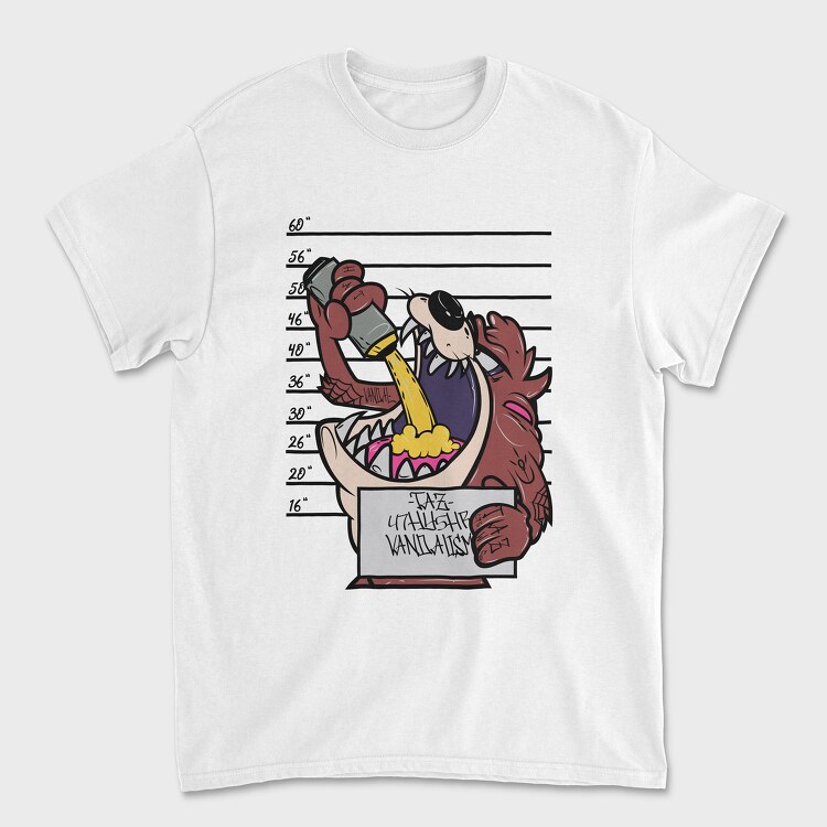 Tricou Barbati (Unisex), Prisoner Tasmanian Devil