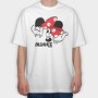 Minnie Mouse Face, Tricou Oversize Barbati (Unisex)