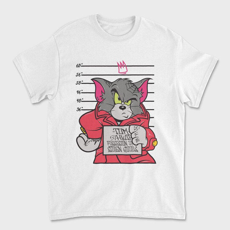 Tricou Barbati (Unisex), Prisoner Tom