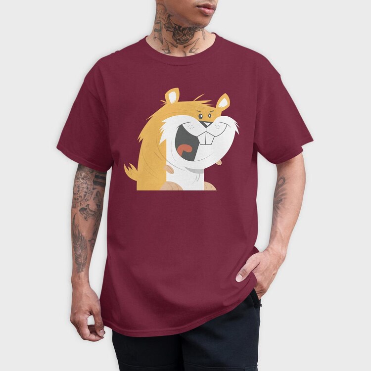 Hamster, Tricou Barbati (Unisex)