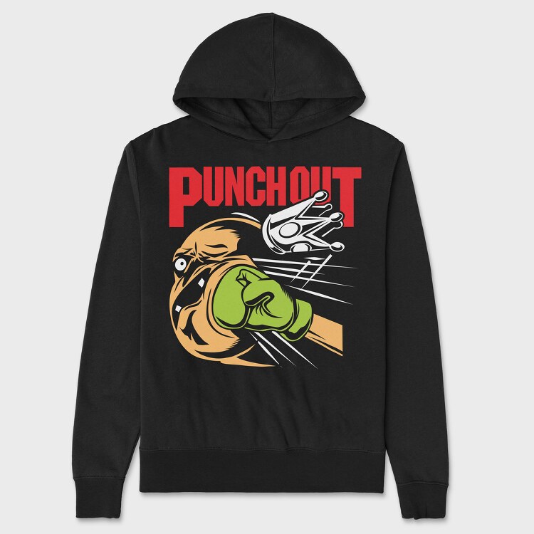 Punchout, Hanorac Oversize Barbati (Unisex)